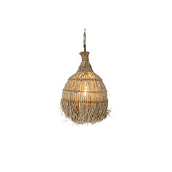 Dansmamaison Lampe Suspendue Twist Herbes Naturel Medium