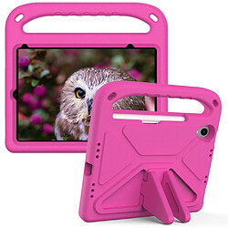 Coque en TPU antichoc, béquille, EVA rose pour votre Apple iPad mini (2021)