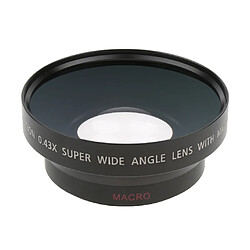 Objectif macro grand angle 62mm pas cher