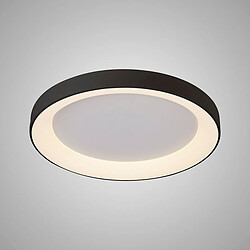 Inspired Ring Ceiling 65cm 48W LED, 3000K, 3900lm, Noir, 3 ans de garantie