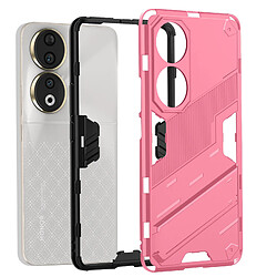 Avis Avizar Coque pour Honor 90 Hybride Antichoc Support Béquille Support Rose