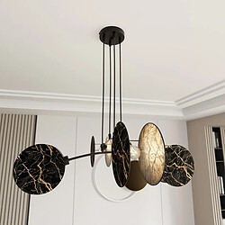 Acheter EPIKASA Suspension Motif, Noir, Acier, 82x100x70 cm