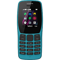 Nokia 110 4,5 cm (1.77') Bleu Téléphone numérique