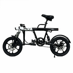 Acheter Vélo Électrique PVY S2 - Moteur 250W Batterie 36V7.5AH Freins à Disque Mécaniques 60KM Autonomie - Noir et blanc