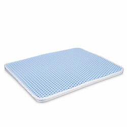 Mascow Tapis de Litière pour Chat Bleu 50 x 40 x 1,5 cm (12 Unités)