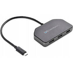 GUPBOO Adaptateur USB TYPE-C HUB 2x DISPLAYPORT et HDMI,JL719