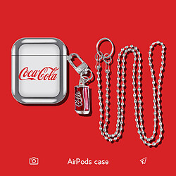 GUPBOO Airpods Coque Housse Étui Protecteur Compatible pour AirPods1/2-Placage de la personnalité du cola