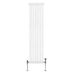 Monstershop Radiateur Traditionnel à Double Colonne – 1800 x 382 mm – Blanc