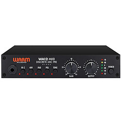 WA12 MKII Black Préampli Warm Audio