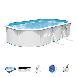 Piscine Hors-Sol en Acier Bestway Hydrium 610x360x120 cm Épurateur à Sable de 5 678 litres/heure