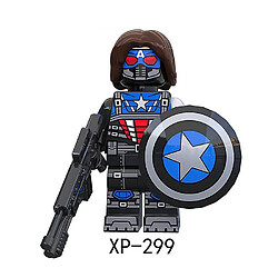 Universal 8PCS Super Hero Collection Black Widow Doll Imitation Master Crimson Machine Winter Soldier Blocs de construction Mini jouets pas cher