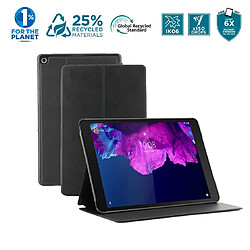 Coque de protection folio mobilis relife - pour lenovo tab m10 3rd gen 10.1''t - 25% matériaux recyclés - noire