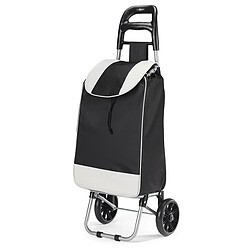 Poussette de marché 2 roues 38l noir - easypouss free - KITCHEN CHEF