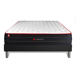 Avis Somness Ensemble sommier + matelas BOOST ressorts ensachés et mémoire de forme 160x200