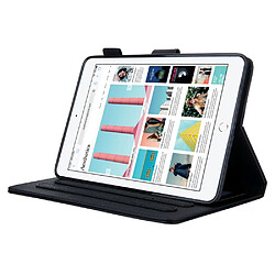 Avis Etui en PU avec stockage de cartes noir pour votre Apple iPad Mini 9.7 (2019)/4/3/2/1