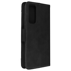 Avizar Étui Vivo Y72 et Y52 Clapet Portefeuille Fonction Support Noir