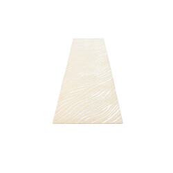 Avis Vidal Tapis de couloir en laine 295x79 beige Darya