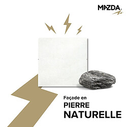 Avis Chauffage inertie sèche - pierre naturelle - 1500W - blanc - Mazda