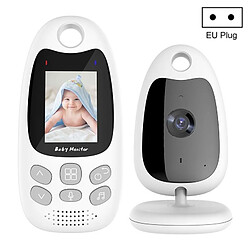 Babyphone Camera Sans Fil Vision Nocturne Audio Bidirectionnel Température 2.0 Pouces EU Plug YONIS