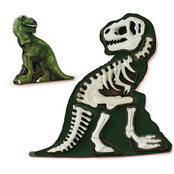 SES CREATIVE - 14206 - Moulage et peinture - T-Rex avec squelette