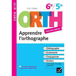 Apprendre l'orthographe, 6e-5e - Occasion