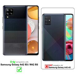 Cadorabo Coque Samsung Galaxy A42 5G / M42 5G Etui en Bleu