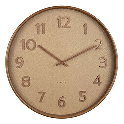 Avis Karlsson Horloge ronde en bois Pure grain 40 cm.