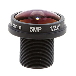 5MP HD Lentille De Sécurité Objectif 1.8 mm Fisheye Pour Vidéo Caméra De Surveillance