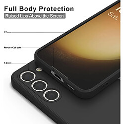 Coque Noir pour Samsung Galaxy S23 (6,1") et 2 Verres Trempé Film Protection Ecran Little Boutik®