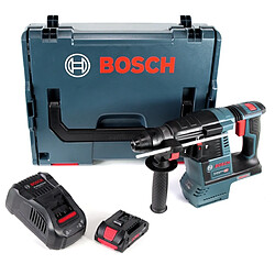 Bosch GBH 18 V-26 Professional SDS-plus Perforateur sans-fil + Coffret de transport L-Boxx + 1x Batterie GBA 18 V 4,0 Ah ProCORE + Chargeur GAL 1880 CV