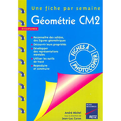 Géométrie CM2 : une fiche par semaine