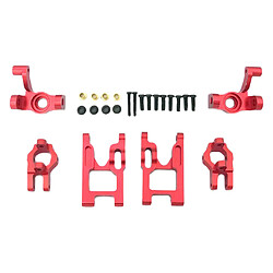 Acheter Bras De Suspension En Métal Pièces De Direction Adaptées Pour WLtoys 12428 12423 Rouge