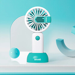 Avis (Bleu) Petit Ventilateur Portatif Chargement Usb Brise Puissante Refroidissant Plusieurs Pages Portables