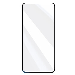 Avizar Verre Trempé pour Samsung A55 Adhésion Totale Biseauté Transparent