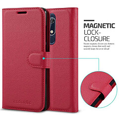 Avis Cadorabo Coque Nokia 5,1 Etui en Rouge