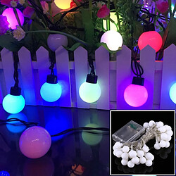 Wewoo Guirlande 4m 3W 40 LEDs 3 x piles AA alimenté chaîne décoration lumière avec 3 modes, DC 4.5V colorée