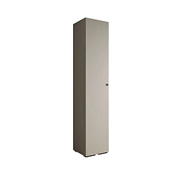 Abiks Meble Armoire Inova 2 À Portes Battantes 236,7/50/47 1 Portes (gris/nero)