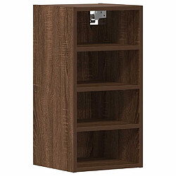 vidaXL Armoire suspendue chêne marron 30x29,5x60 cm bois d'ingénierie