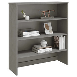 Acheter vidaXL Dessus de buffet HAMAR Gris clair 90x30x100 cm Bois de pin