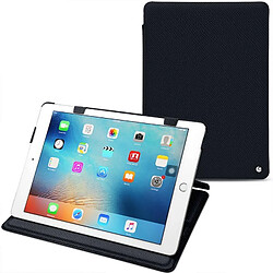 Housse cuir Apple iPad Pro 9.7' (2016) - Rabat horizontal - Noir élégant ( Noir / Black ) - NOREVE