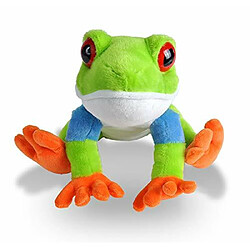 Wild Republic grenouille aux yeux rouges en peluche, animal en peluche, jouet en peluche, cadeaux pour enfants, cuddlekins 30,5 cm