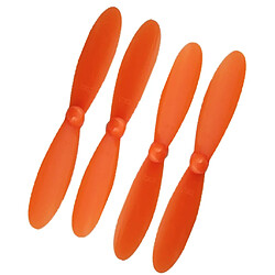 4 Pièces Hélicoptères Quadricoptères Hélice RC Drone Pièces De Rechange Pour Orange Hubsan