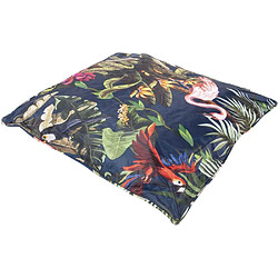 Jardindeco Coussin extérieur carré 45 cm Sun imprimé akuna.