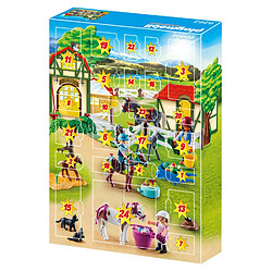 Playmobil® PLAYMOBIL 9262 Calendrier de l'Avent ""Centre équestre""