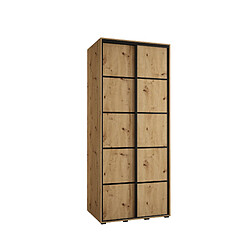 Abiks Meble Armoire DAVOS 4 À Portes Coulissantes 235,2/120/45 2 Portes