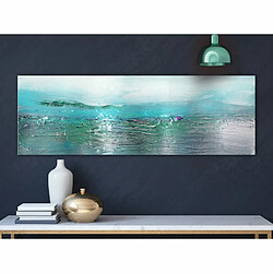 Paris Prix Tableau Imprimé Turquoise Landscape Narrow 40 x 120 cm