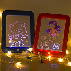 Acheter Wewoo Tableau d'écriture LED 3D Magic Drawing Pad Creative enfants dessin jouets Bleu