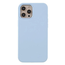 Coque en silicone, antichoc lilas violet pour votre Apple iPhone 12/12 Pro 6.1 pouces