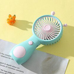 Avis (Bleu) Mini Ventilateur Rechargeable Usb Portatif D'Escargot De Dessin Animé Mignon Portable Et Adorable