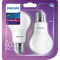 Philips Ampoule LED 2 pcs 8 W 806 Lumens 929001234361